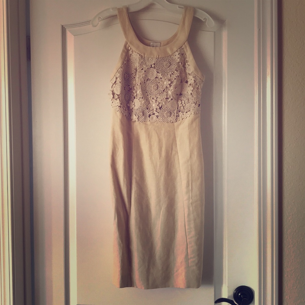 Anthropologie knee length dress.